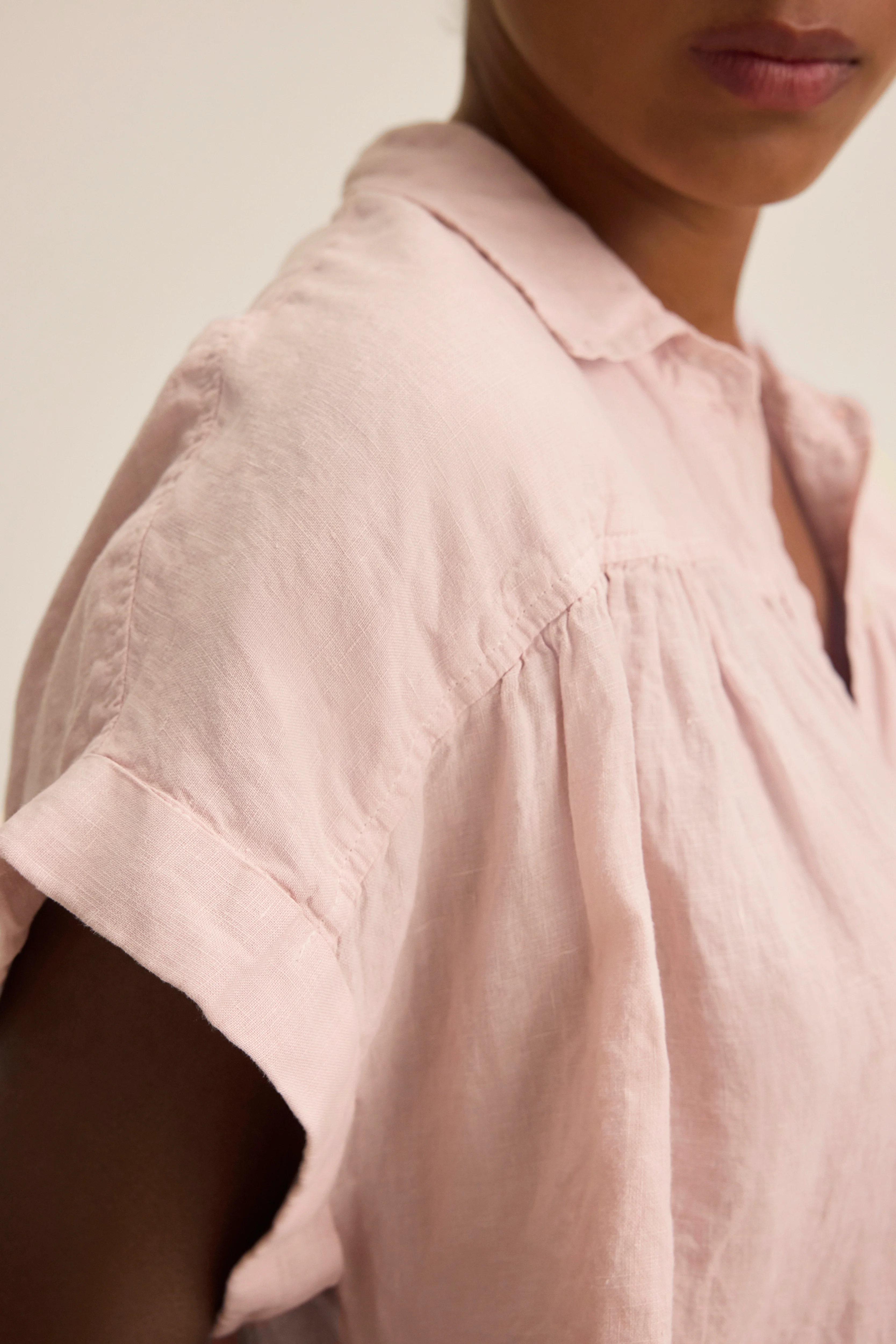 ARIA LINEN TOP IN TUTU - Image 5