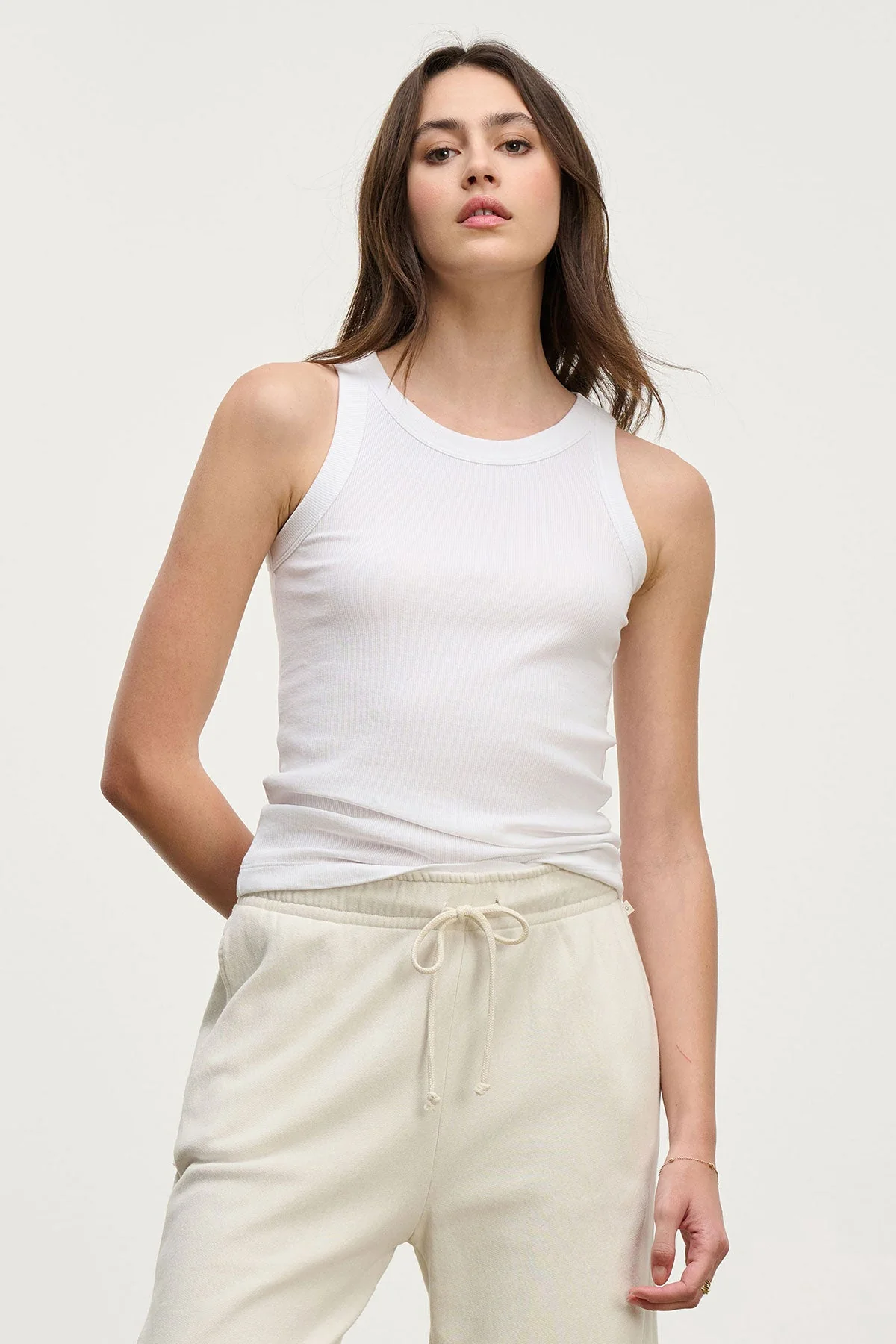 CRUZ TANK TOP IN WHITE - Image 5