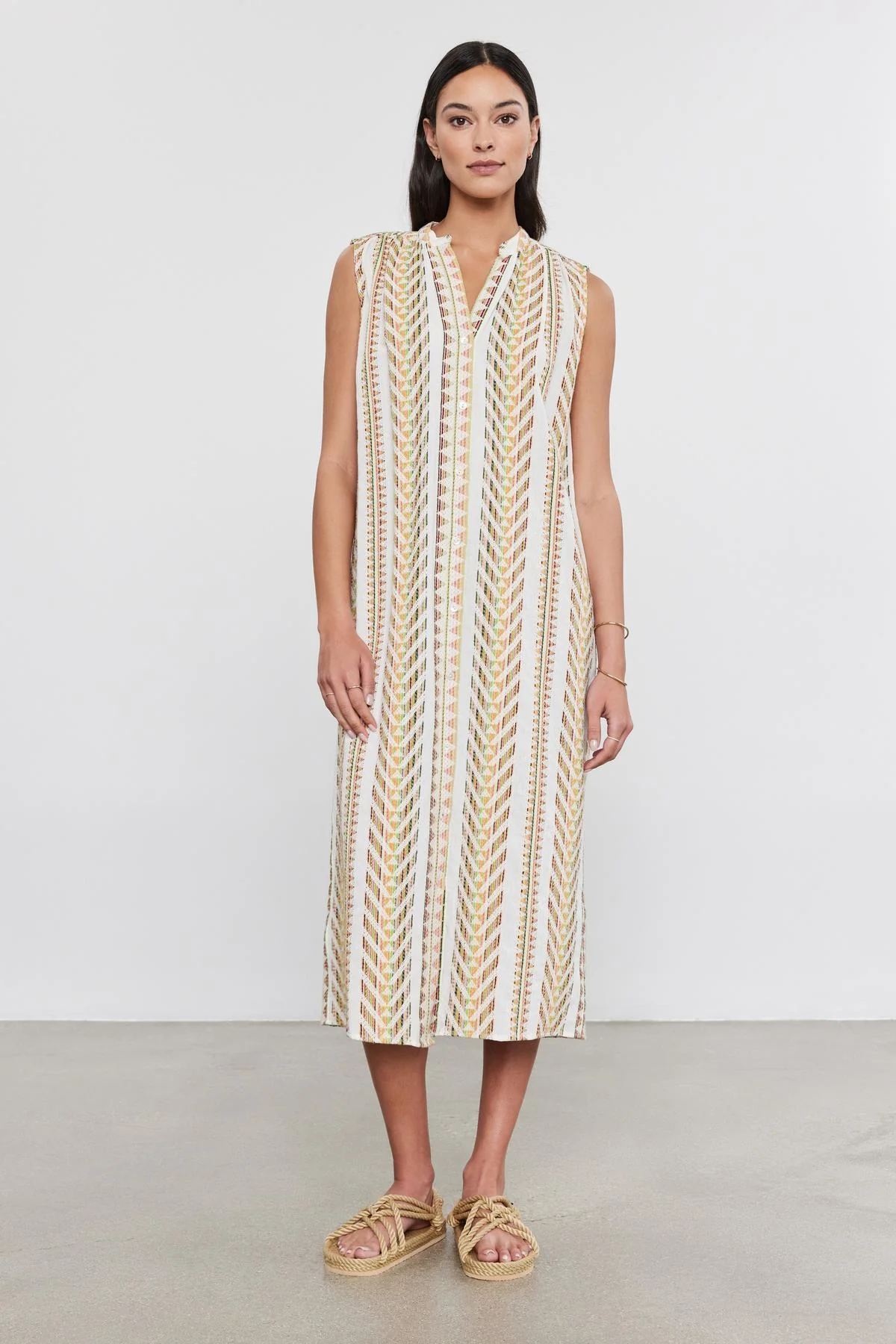 ELENA DRESS IN MULTI - Image 3