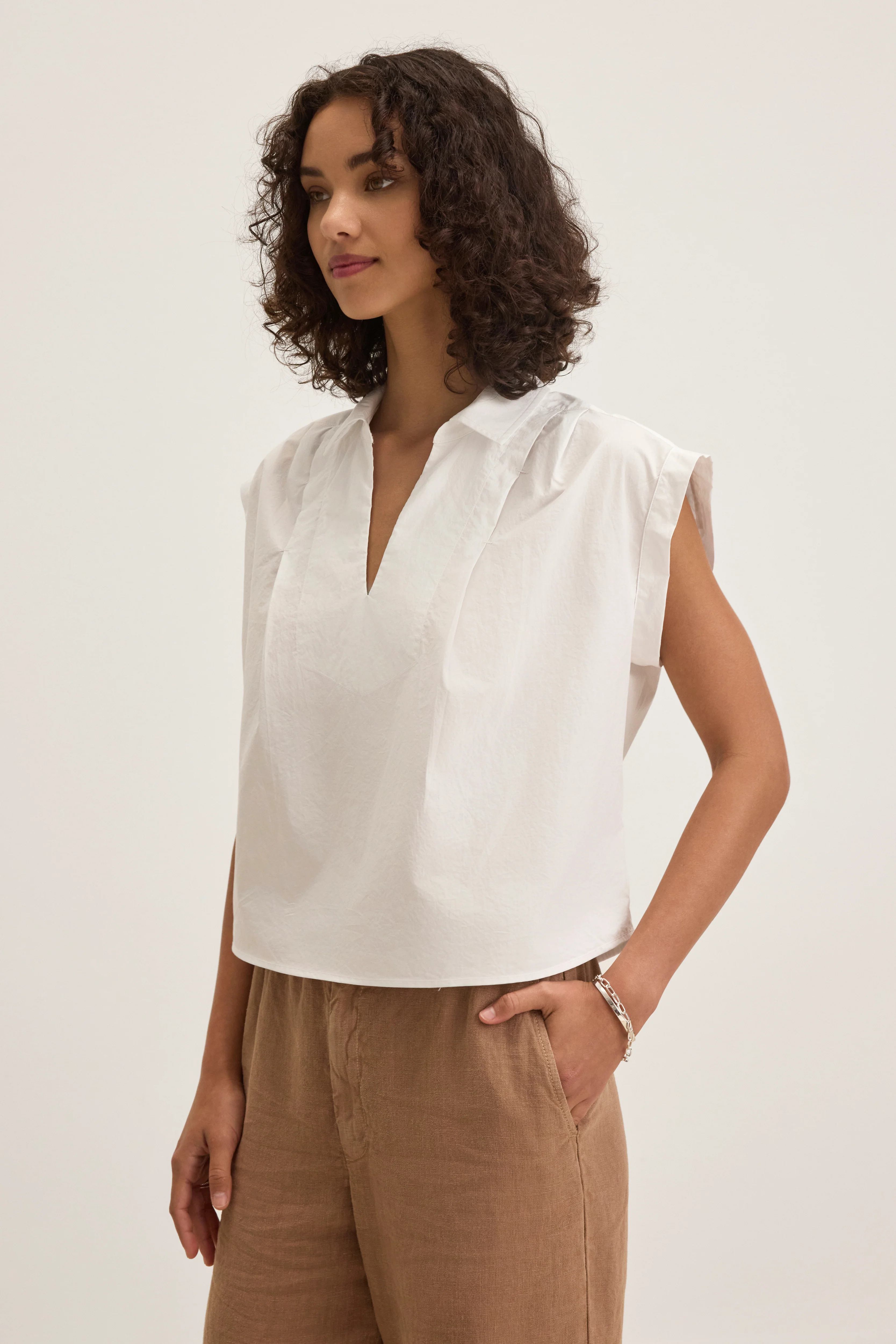 FLORENCE TOP IN WHITE - Image 3