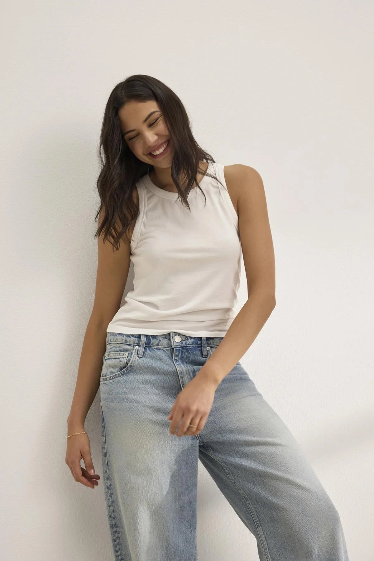 GREER TANK TOP IN WHITE - Image 4