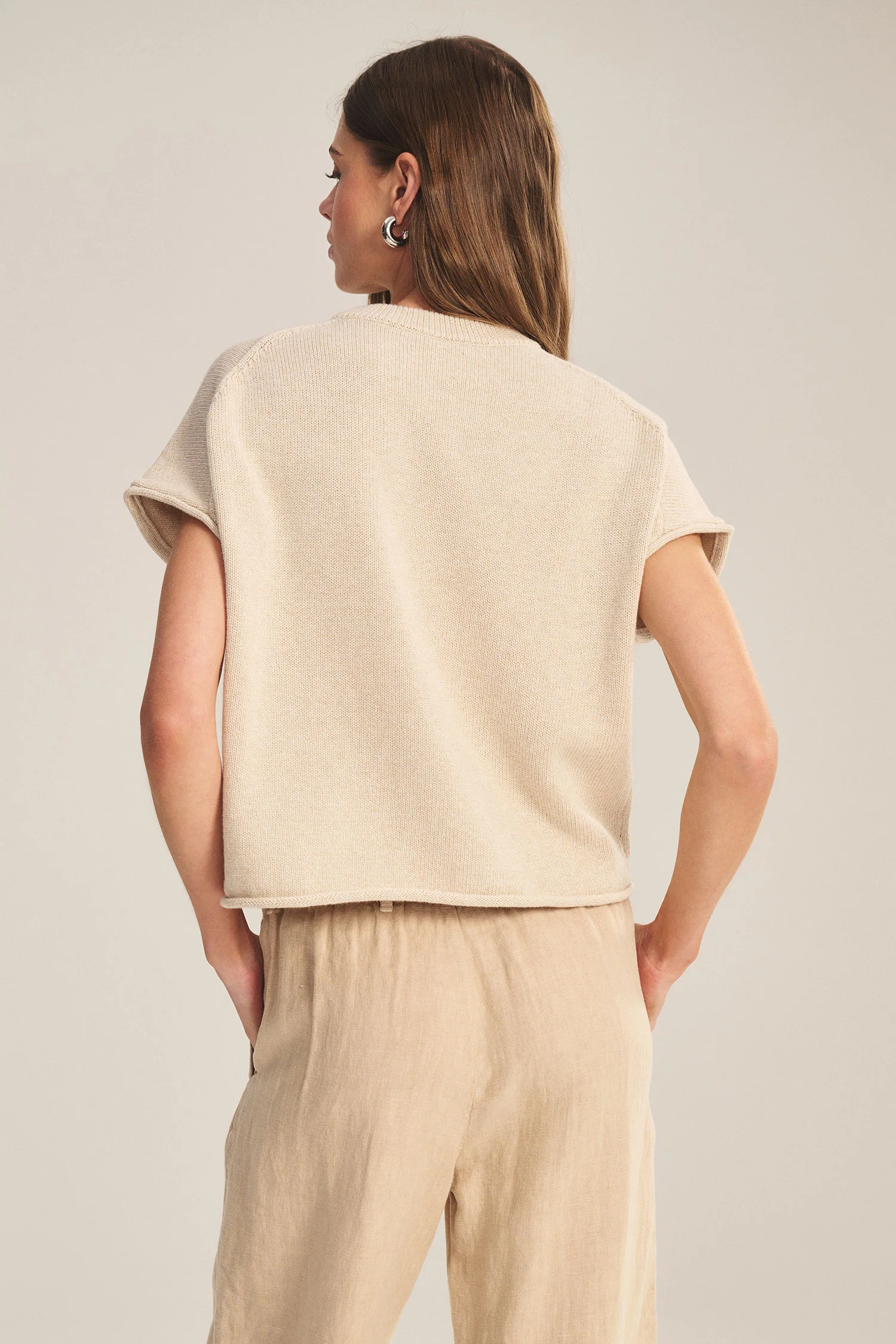 KEENY SWEATER IN OAT - Image 6