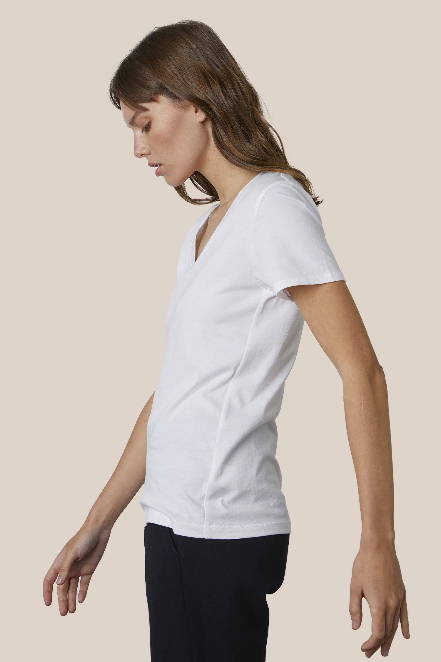 SUSAN WHISPER COTTON T-SHIRT IN WHITE - Image 3